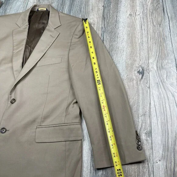 Brooks Brothers Blazer Mens 41R Vitale Barberis Canonico Fitzgerald Italy